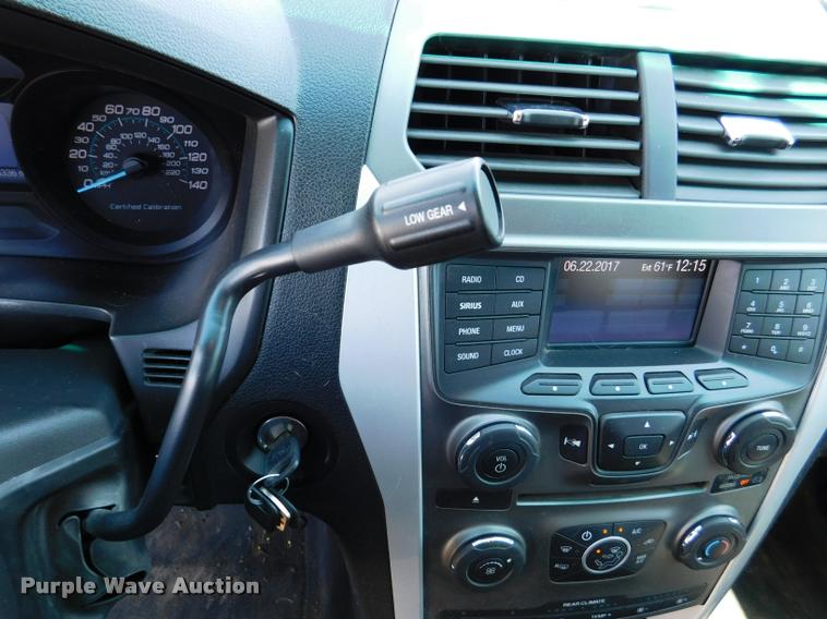 image for item DB9439 2013 Ford Explorer Police Interceptor SUV