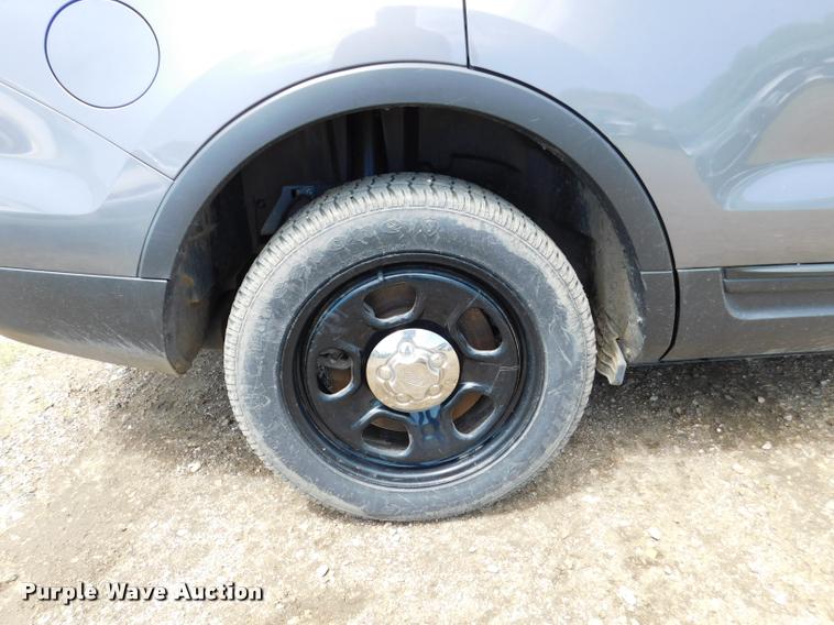 image for item DB9439 2013 Ford Explorer Police Interceptor SUV