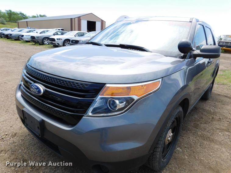 image for item DB9439 2013 Ford Explorer Police Interceptor SUV