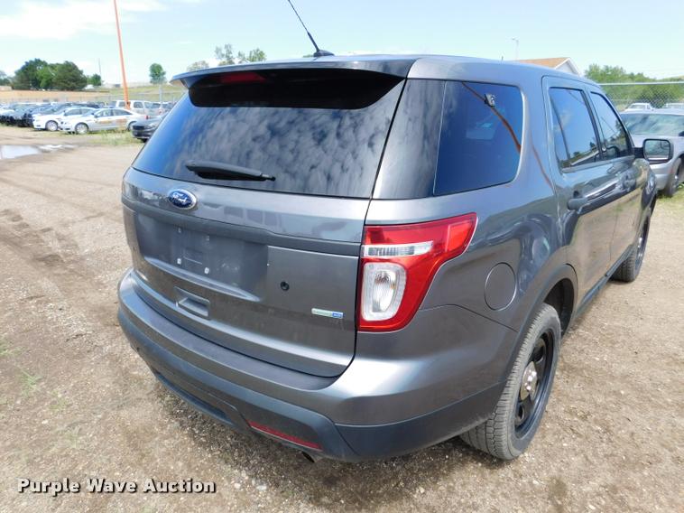 image for item DB9439 2013 Ford Explorer Police Interceptor SUV