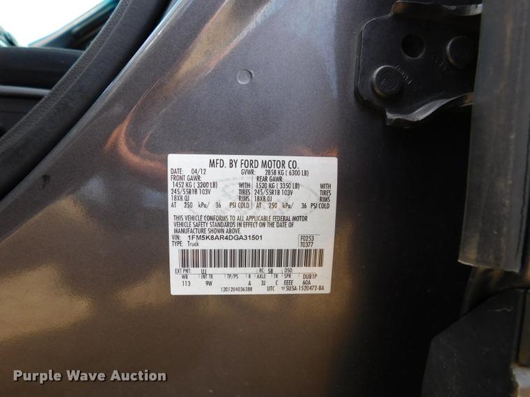 image for item DB9439 2013 Ford Explorer Police Interceptor SUV