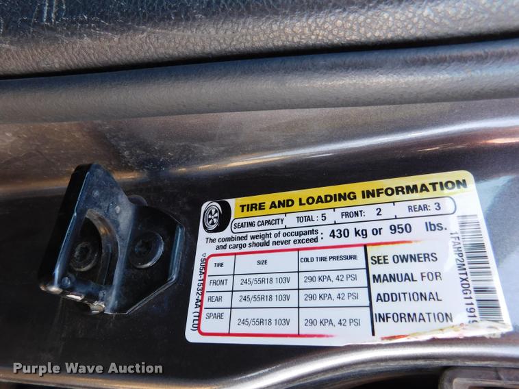 image for item DB9442 2013 Ford Taurus Police