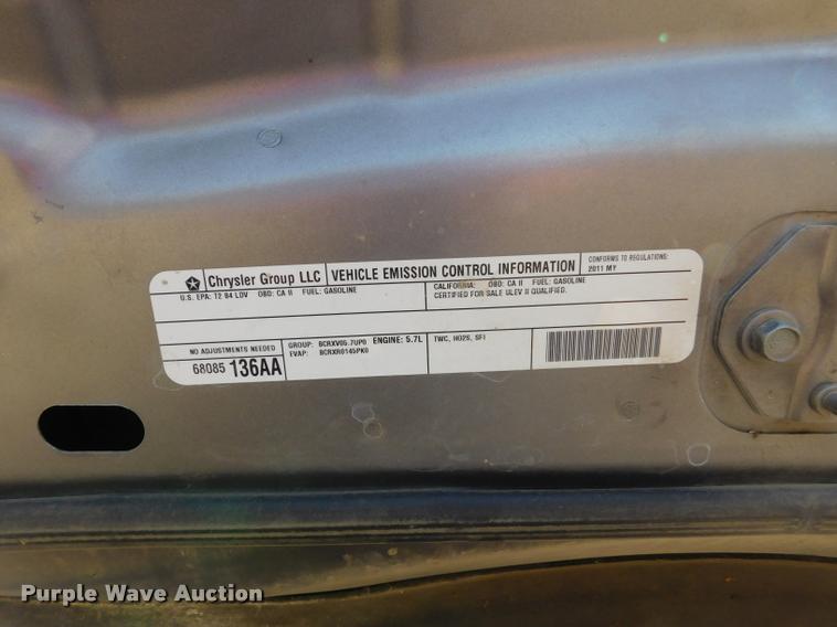 image for item DB9449 2011 Dodge Charger Police