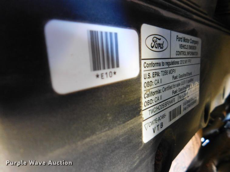 image for item DB9451 2012 Ford E350 Super Duty XL Extended van