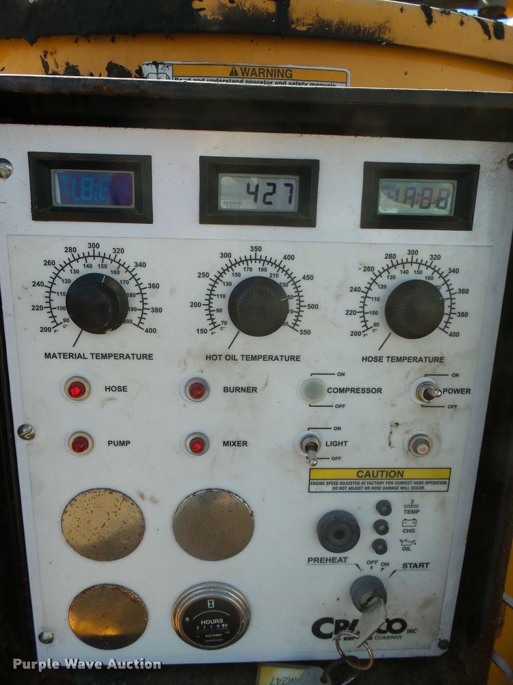 image for item DH9675 2006 Crafco Super Shot SS250D crack sealer