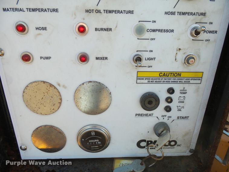 image for item DH9675 2006 Crafco Super Shot SS250D crack sealer