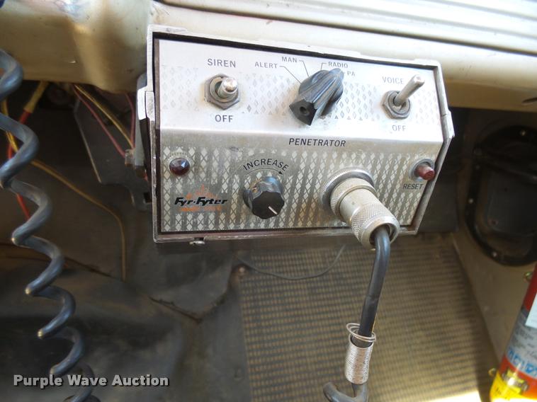 image for item J5444 1962 Chevrolet C6500 fire truck