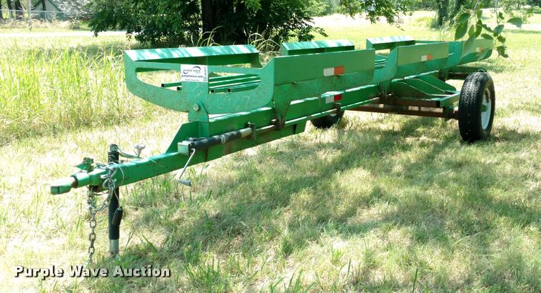 image for item DA5631 Heavybilt hay bale trailer