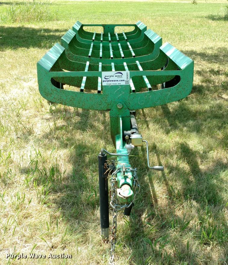 image for item DA5631 Heavybilt hay bale trailer