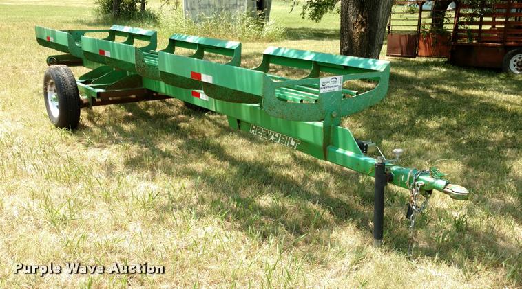 image for item DA5631 Heavybilt hay bale trailer