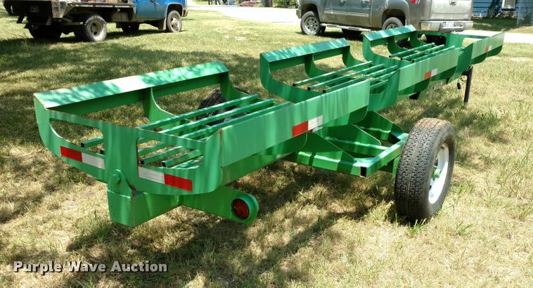 image for item DA5631 Heavybilt hay bale trailer