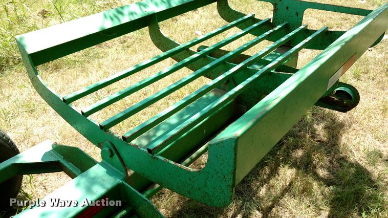 image for item DA5631 Heavybilt hay bale trailer