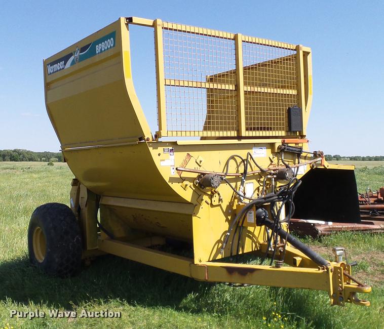 image for item DA6149 Vermeer BP8000 bale processor