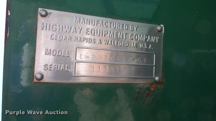 image for item DA6775 1996 International 2554 Stahly applicator truck