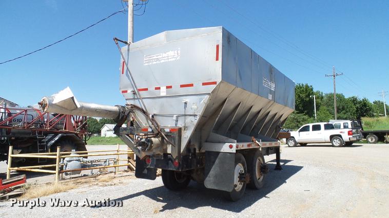 image for item DA6778 Shop built fertilizer tender trailer