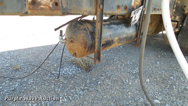 image for item DA6778 Shop built fertilizer tender trailer