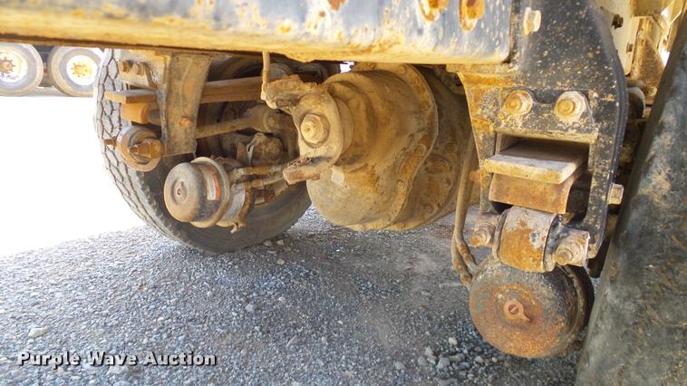 image for item DA6778 Shop built fertilizer tender trailer