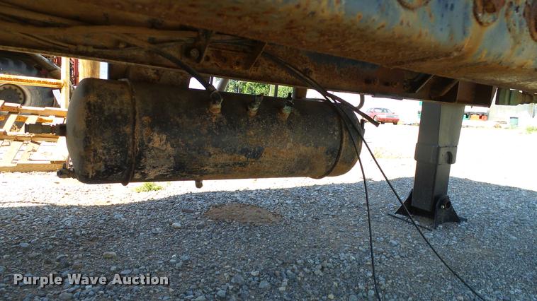 image for item DA6778 Shop built fertilizer tender trailer