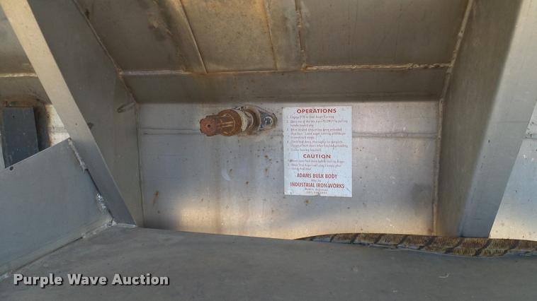 image for item DA6778 Shop built fertilizer tender trailer