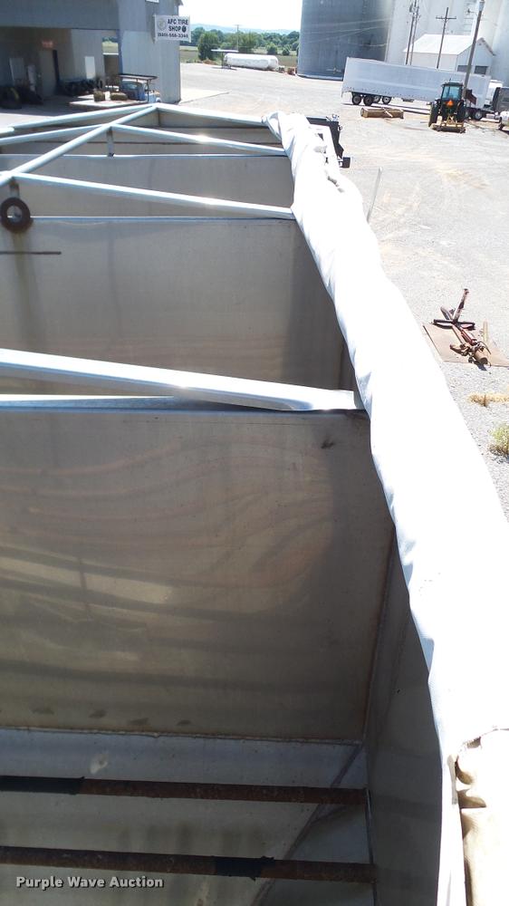 image for item DA6778 Shop built fertilizer tender trailer