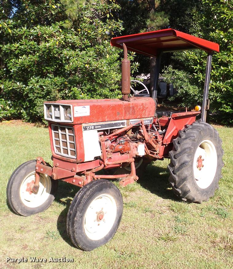 image for item DA6808 1981 International Harvester 274 Offset tractor