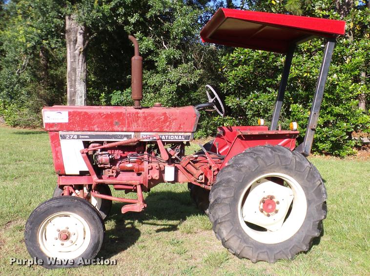 image for item DA6808 1981 International Harvester 274 Offset tractor