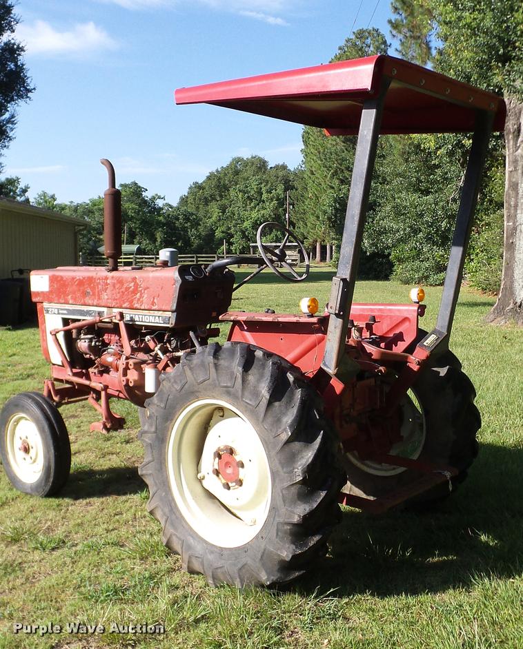 image for item DA6808 1981 International Harvester 274 Offset tractor