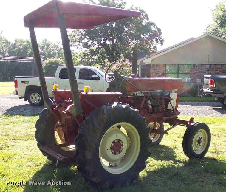 image for item DA6808 1981 International Harvester 274 Offset tractor