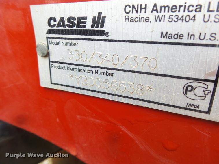 image for item DB1365 2011 Case 340 disk