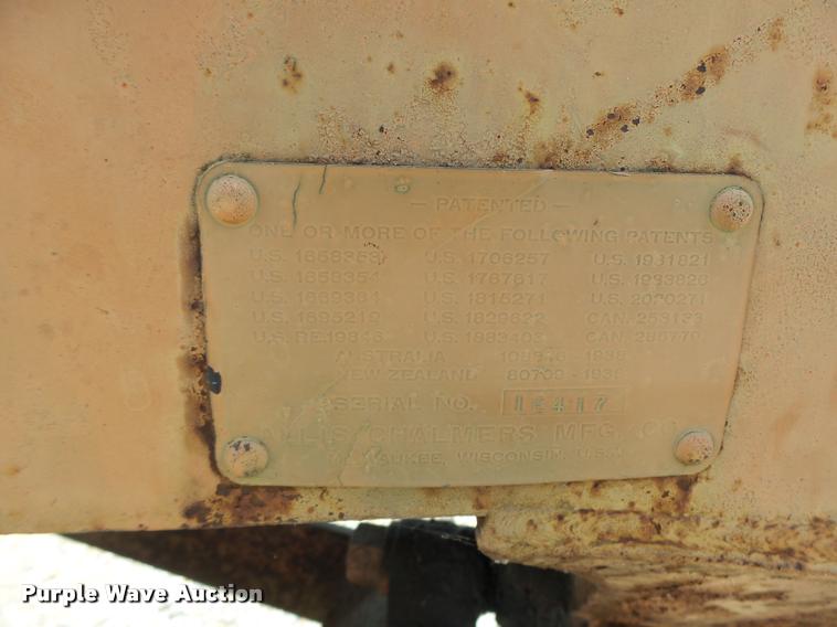 image for item DB1379 1940 Allis Chalmers W Speed Patrol tractor