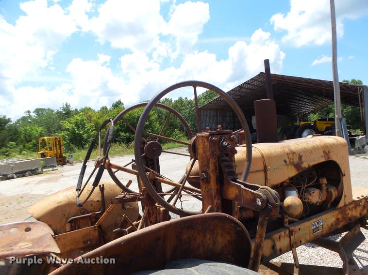 image for item DB1379 1940 Allis Chalmers W Speed Patrol tractor