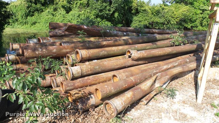 image for item DG9762 Approximately 35 aluminum irrigation pipes