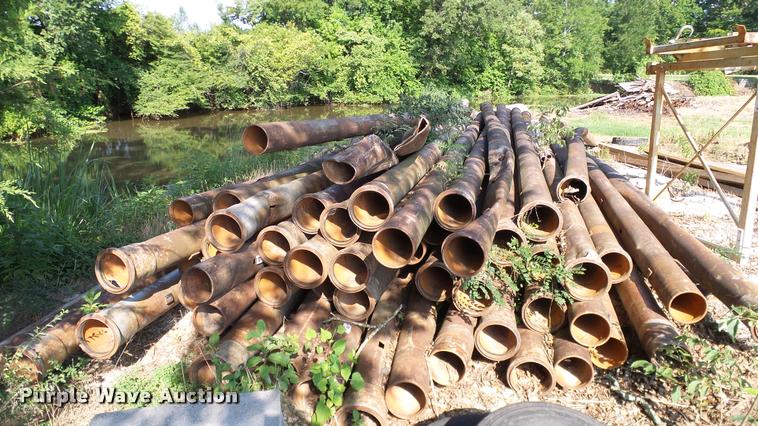 image for item DG9762 Approximately 35 aluminum irrigation pipes