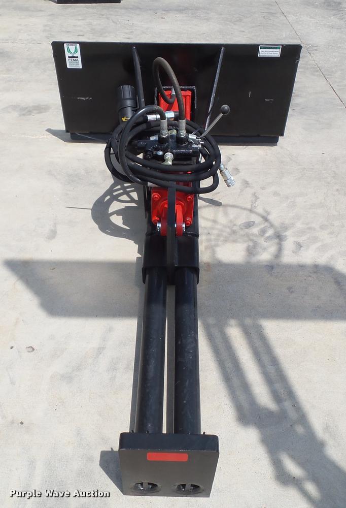 image for item DH9353 2016 Shaver SL-2024-S skid steer log splitter