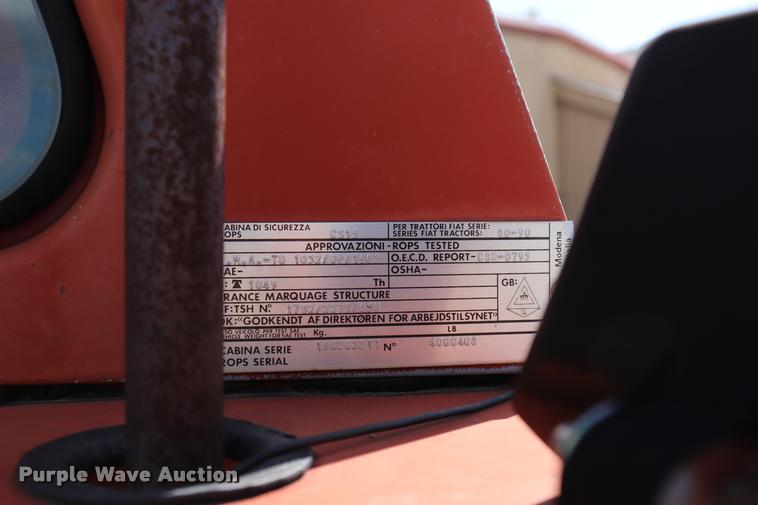 image for item DK9568 Fiat 80-90/20/1 tractor