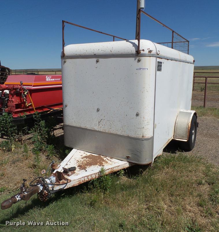 image for item DL9124 1990 S&H enclosed trailer