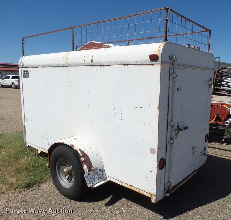 image for item DL9124 1990 S&H enclosed trailer