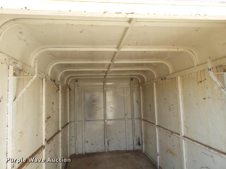 image for item DL9124 1990 S&H enclosed trailer