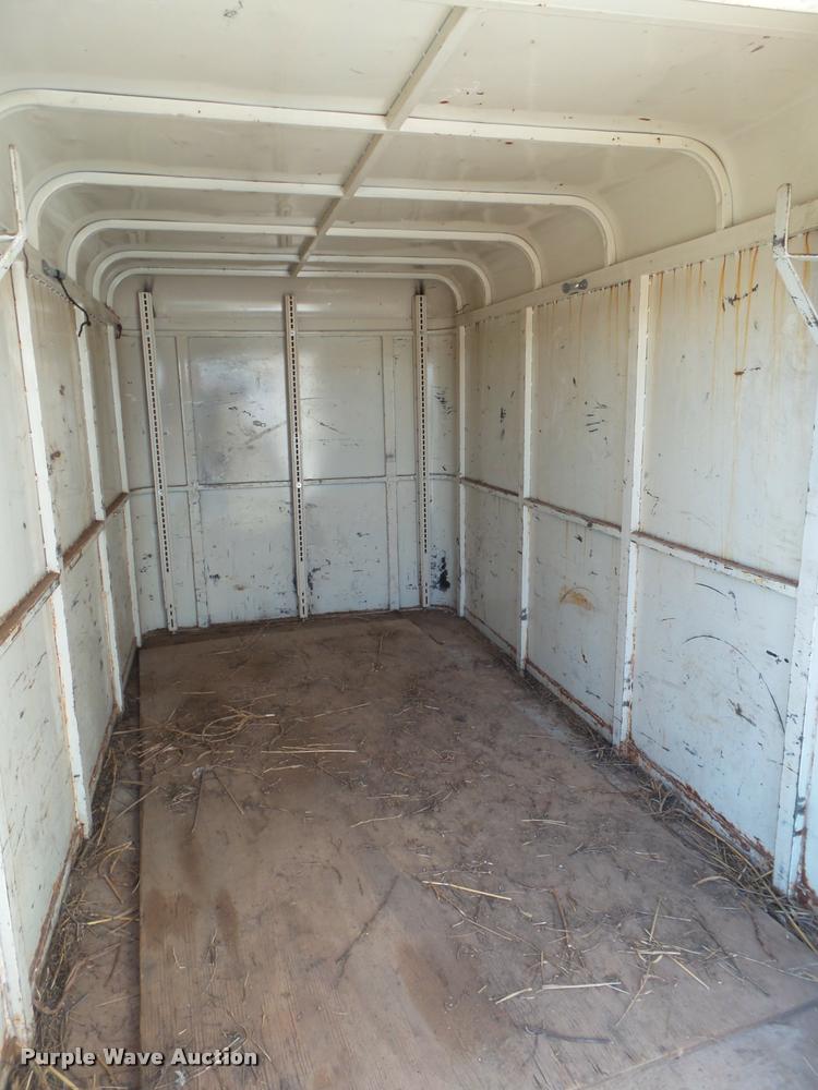 image for item DL9124 1990 S&H enclosed trailer