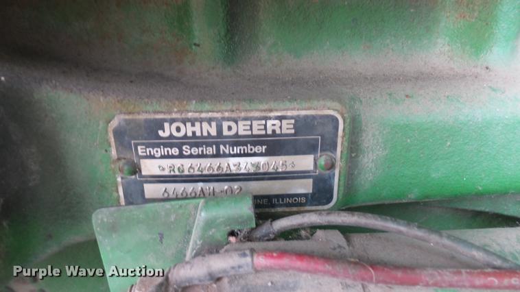 image for item DR9547 John Deere six cylinder diesel engine