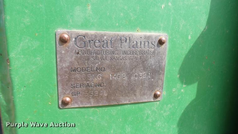 image for item DR9647 Great Plains 1005NG grain drill