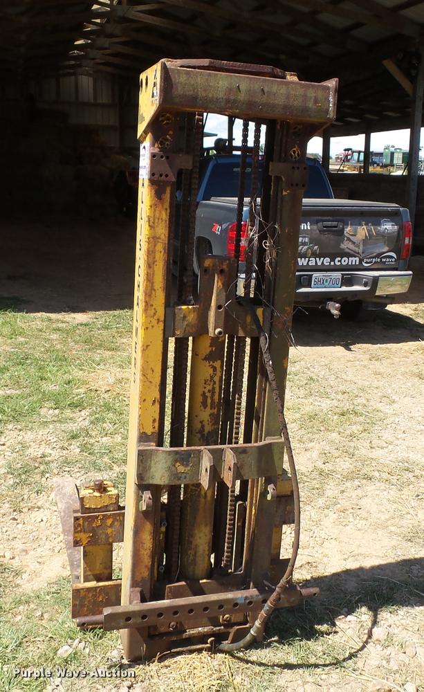 image for item K3249 Shop built pallet forks