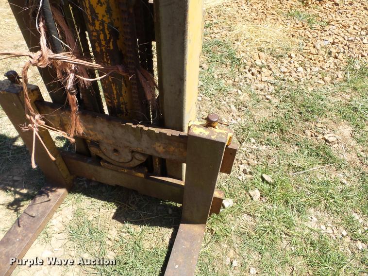 image for item K3249 Shop built pallet forks