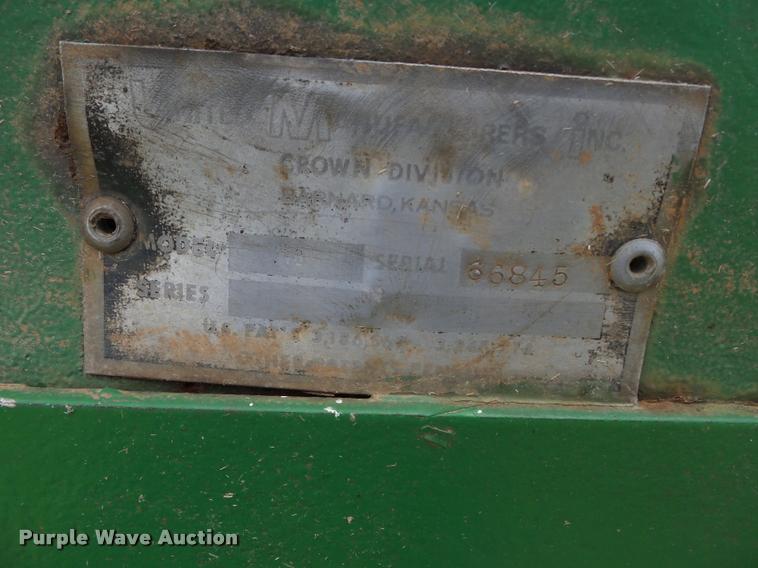 image for item K3252 United Manufacturing 10 bale wagon