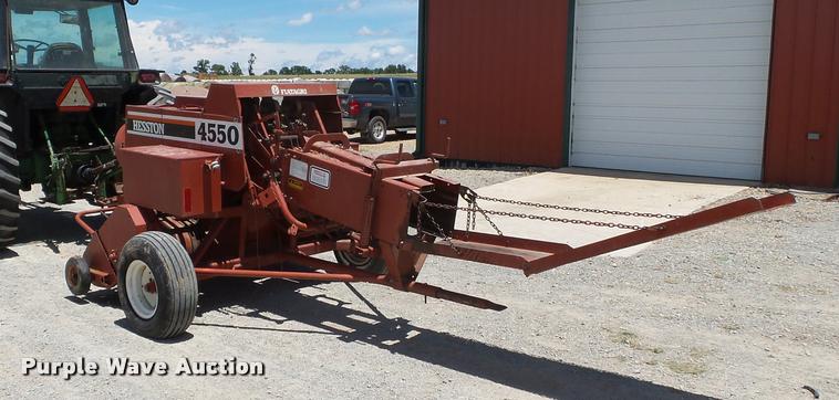 image for item K3256 Hesston 4550 small square baler