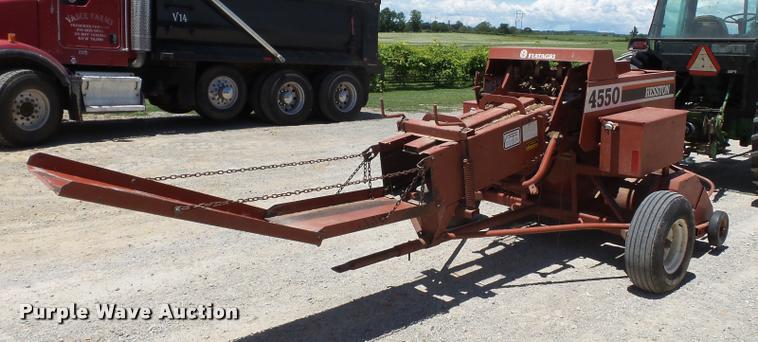 image for item K3256 Hesston 4550 small square baler