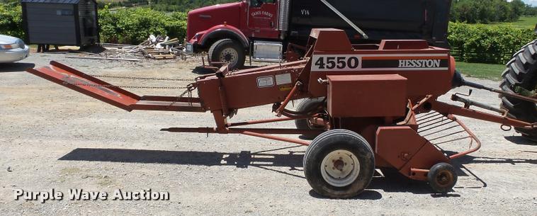 image for item K3256 Hesston 4550 small square baler