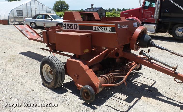 image for item K3256 Hesston 4550 small square baler
