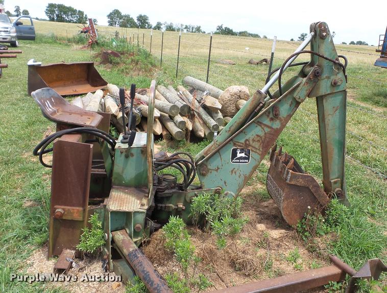 image for item K3257 John Deere backhoe attachment
