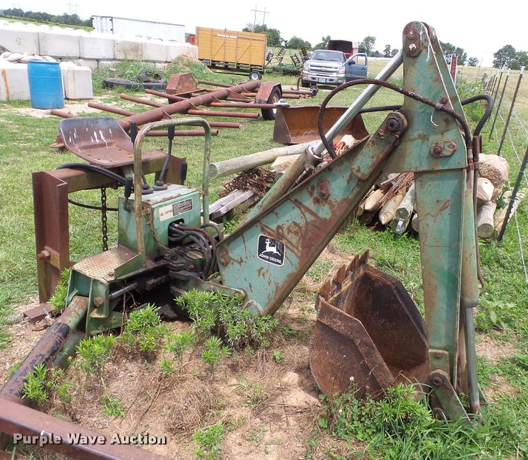 image for item K3257 John Deere backhoe attachment